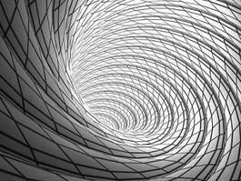 Obraz na płótnie 3d spirala tunel