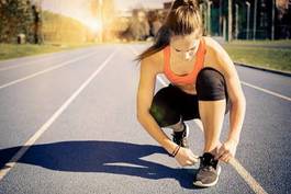 Fototapeta sport fitness zdrowy zdrowie