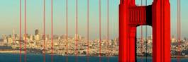 Fototapeta kalifornia panoramiczny miejski most golden gate