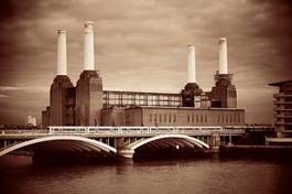 Plakat architektura niebo europa londyn