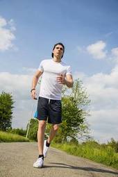 Fototapeta zdrowie jogging mężczyzna