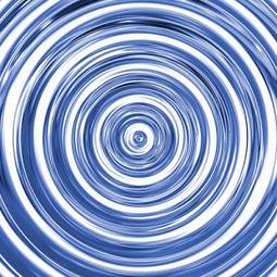 Naklejka wzór spirala fala