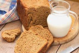 Naklejka zdrowie zdrowy mąka