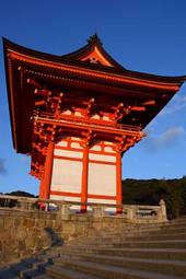 Naklejka azja azjatycki wieża święty japonia