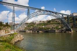 Naklejka stary most europa architektura portugalia