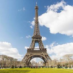 Obraz na płótnie wieża eiffla, paryż, francja