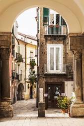 Obraz na płótnie urocza włoska uliczka