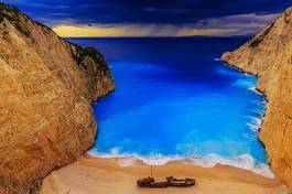 Fototapeta raj grecja wybrzeże piękny