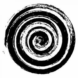 Fototapeta spirala wzór fala