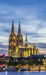 Plakat cologne cathedral, germany