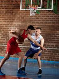 Fotoroleta piłka koszykówka lekkoatletka ludzie