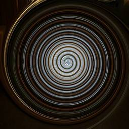Fototapeta spirala loki ruch sztuka