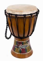 Plakat bęben afryka muzyka djembe