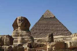 Naklejka afryka architektura piramida egipt