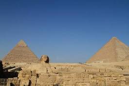 Plakat egipt architektura piramida