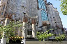 Naklejka kościół architektura katedra święty hiszpania