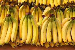 Fotoroleta rynek owoc jedzenie kiść banan