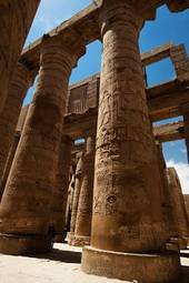 Naklejka afryka kolumna świątynia sztuka