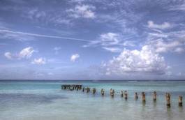Fotoroleta wyspa malediwy lato rafa