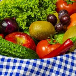 Obraz na płótnie pomidor jedzenie zdrowy owoc widok