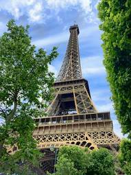 Naklejka francja wieża paris