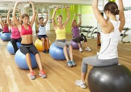 Plakat ćwiczenie zdrowy siłownia azjatycki