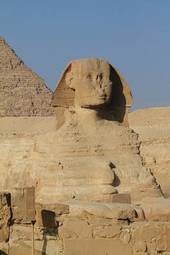Naklejka egipt piramida architektura