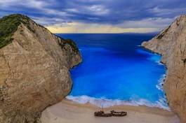 Obraz na płótnie wybrzeże woda wyspa europa grecja