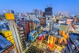 Obraz na płótnie japonia metropolia świt
