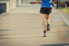 Fotoroleta jogging sport miejski