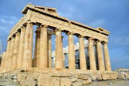 Obraz na płótnie architektura grecki grecja ateny kolumna
