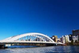 Obraz na płótnie most miejski tokio japonia
