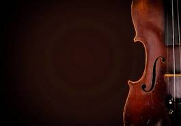 Fotoroleta sztuka vintage skrzypce muzyka koncert
