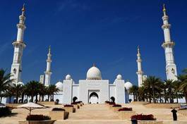 Naklejka azja architektura wzór arabian meczet