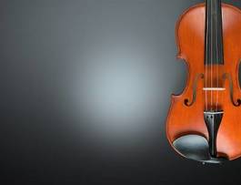 Fotoroleta ciało skrzypce muzyka prostota instrument muzyczny
