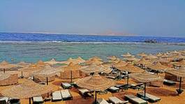 Naklejka woda morze plaża egipt