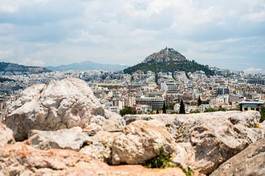 Fototapeta śródmieście grecja widok ateny