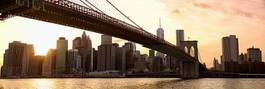 Fotoroleta miejski panoramiczny panorama nowoczesny most