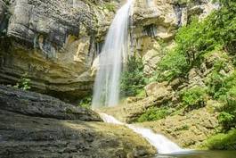 Naklejka hiszpania wodospad natura