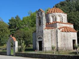 Fototapeta kościół grecja łuk
