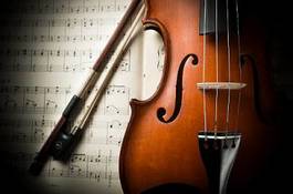 Obraz na płótnie muzyka skrzypce kompozytor viola