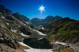 Obraz na płótnie góra tatry klif