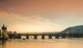Fototapeta most czeski praga