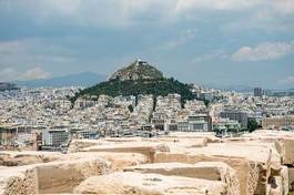 Obraz na płótnie widok panorama ateny grecja śródmieście
