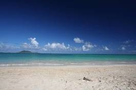 Obraz na płótnie plaża raj wyspa błękitne niebo tropikalny