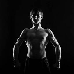 Obraz na płótnie sztuki walki ciało ruch mężczyzna