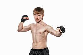 Obraz na płótnie mężczyzna ćwiczenie ruch sport sztuki walki