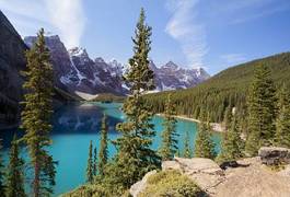 Fototapeta krajobraz kanada niebo góra