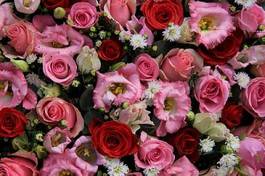 Naklejka miłość natura bukiet kwiat oblubienica