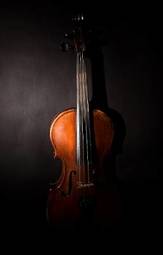 Fotoroleta muzyka skrzypce czarny instrument muzyczny